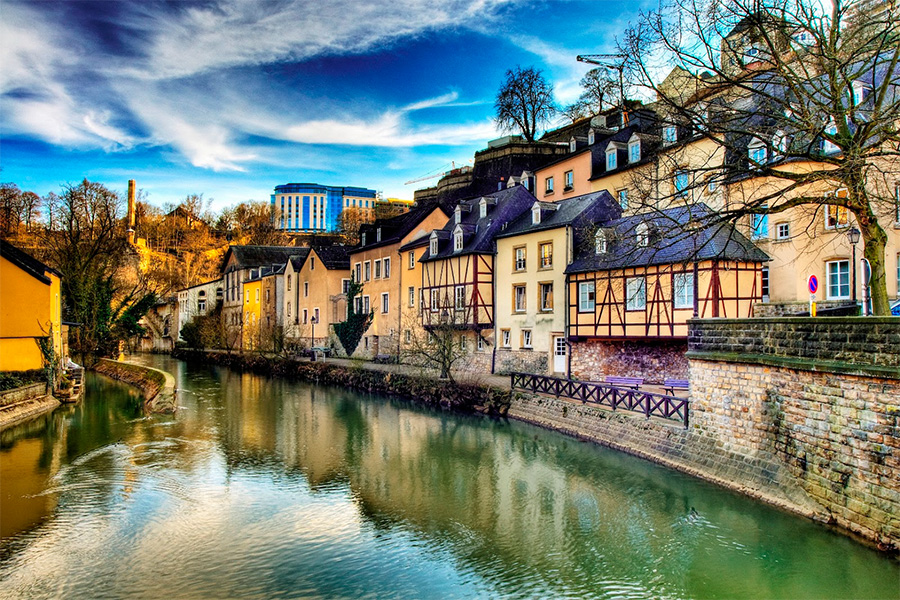 Khu phố cổ Luxembourg