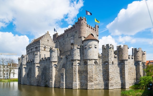 Chiêm ngưỡng vẻ đẹp của lâu đài Gravensteen tại thành phố Ghent - Bỉ