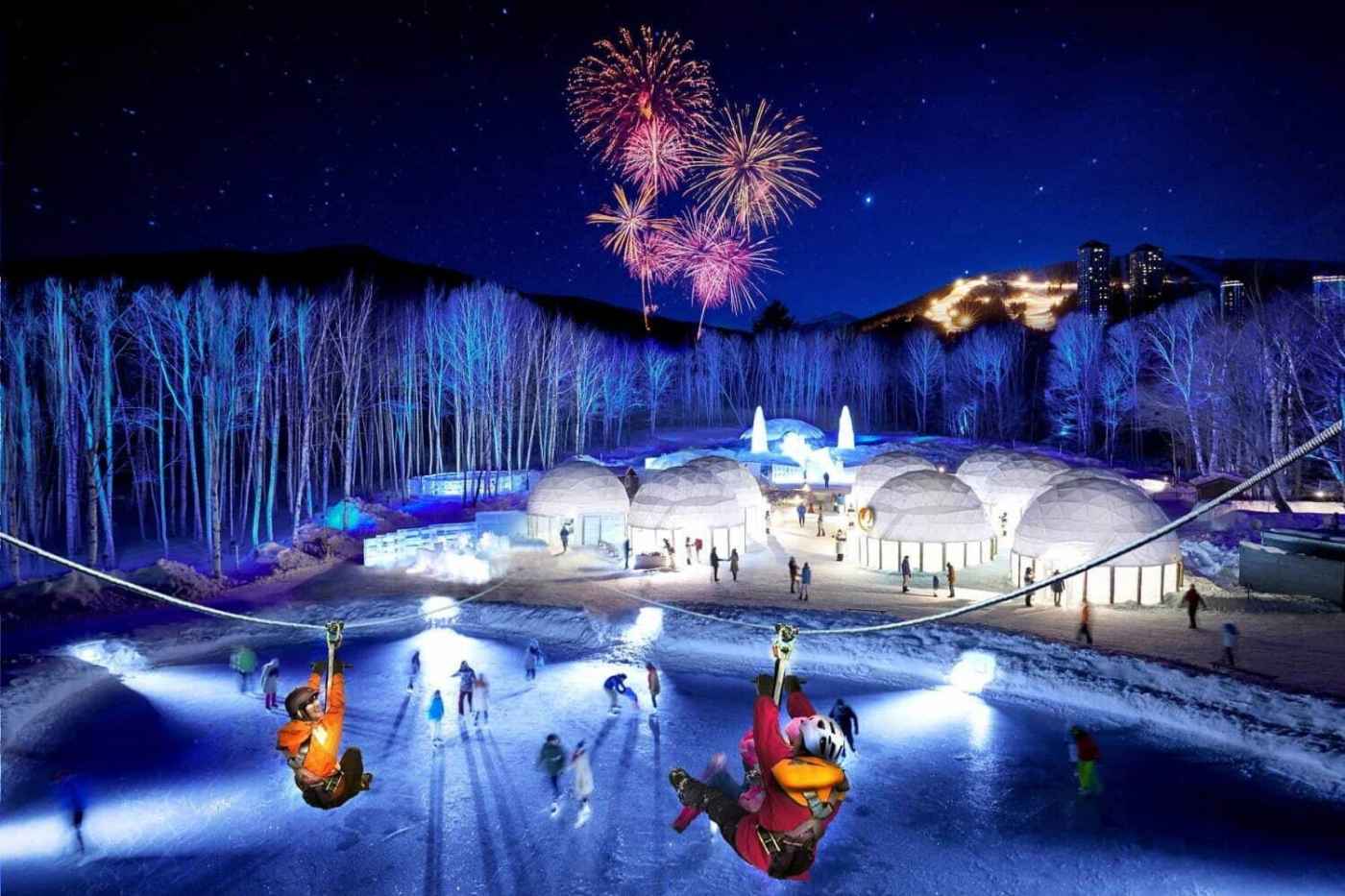 Làng băng Hoshino Tomamu - trải nghiệm độc đáo ở Hokkaido