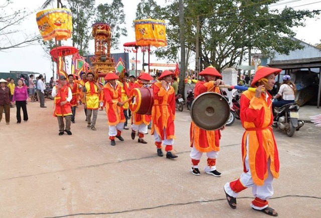 Lễ hội mùa xuân diễn ra tại Quảng Bình rất sôi nổi