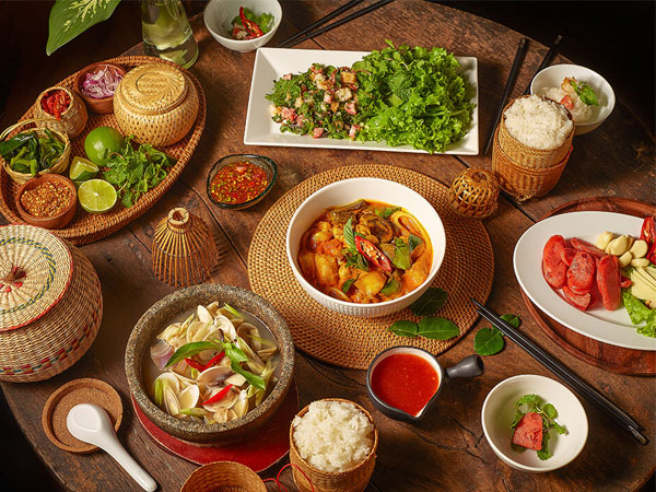 Món ăn Lào hết sức đặc sắc và phong phú