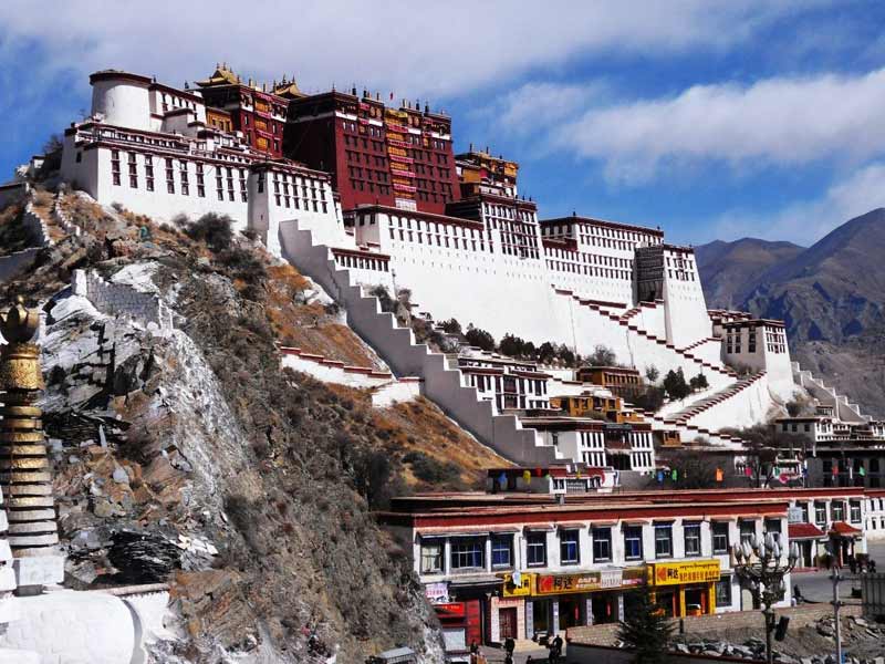 Cung điện Potala - Tour du lịch Tây Tạng mùa thu