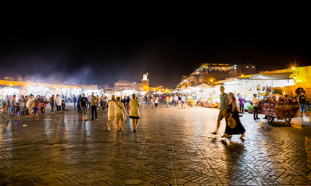 Du lịch Maroc - Marrakech Medina