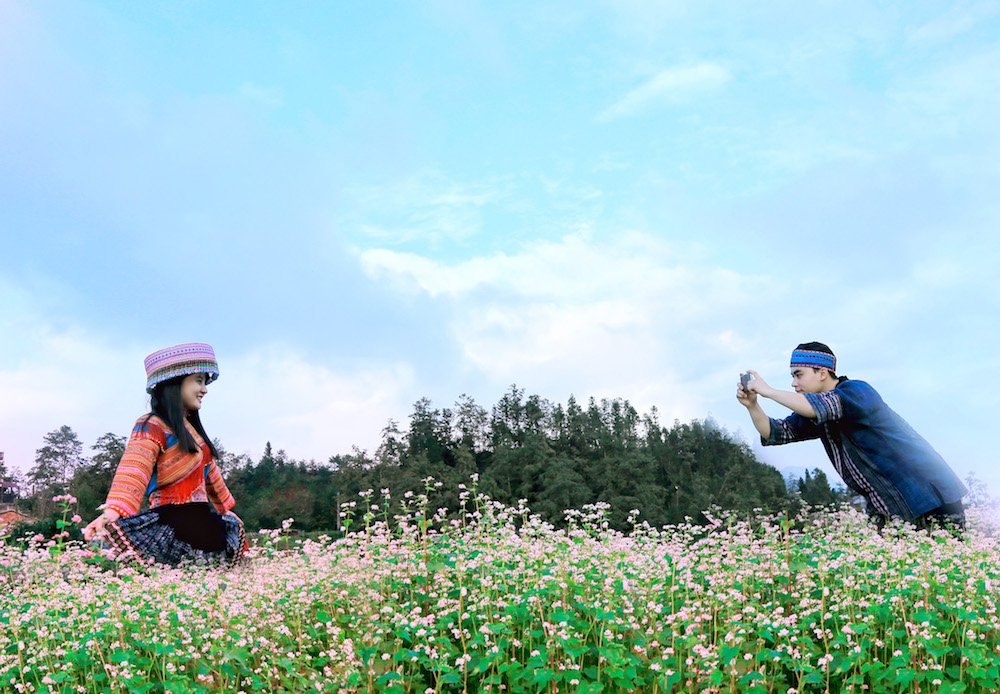 “Ngỡ ngàng” trước vẻ đẹp mùa hoa tam giác mạch Đông Bắc Tam-giac-mach-ha-giang-dong-bac