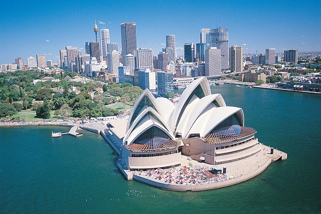 Thành phố Sydney nổi tiếng với những công trình kiến trúc cổ kính
