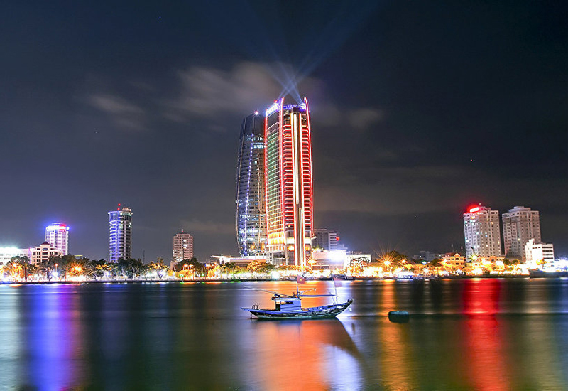 Cảnh đẹp thành phố Đà Nẵng về đêm lộng lẫy mà bình yên