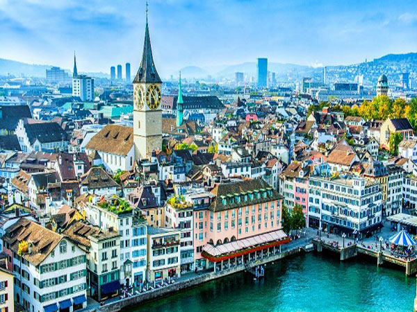 Thành phố Zurich Thụy Sĩ nổi tiếng sở hữu nhiều khu phố cổ đẹp