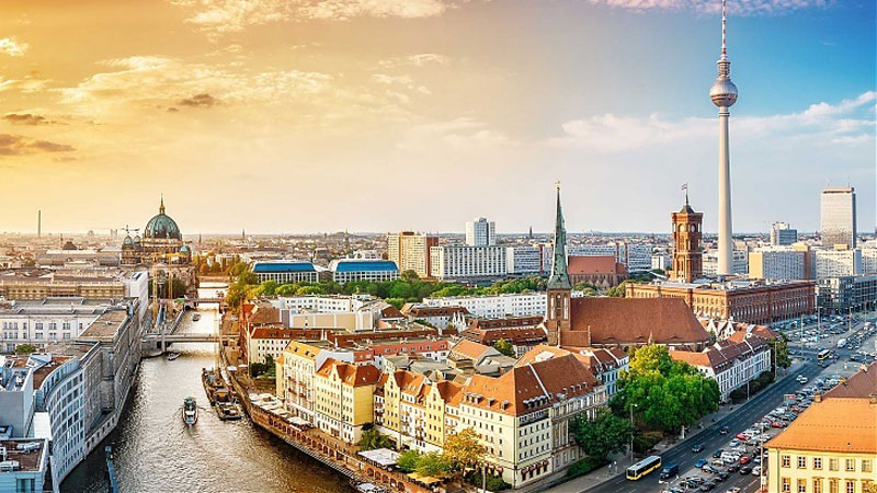 Thủ đô Berlin nơi lưu giữ những công trình kiến trúc mang đậm dấu ấn lịch sử