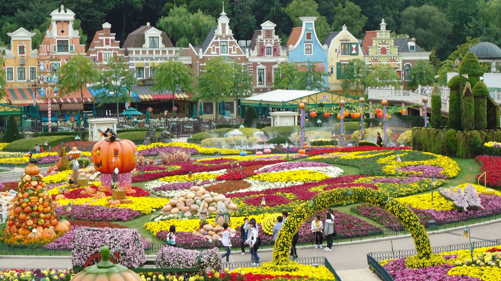 Công viên Seoul Grand Park – Không gian hoa tulip đầy màu sắc