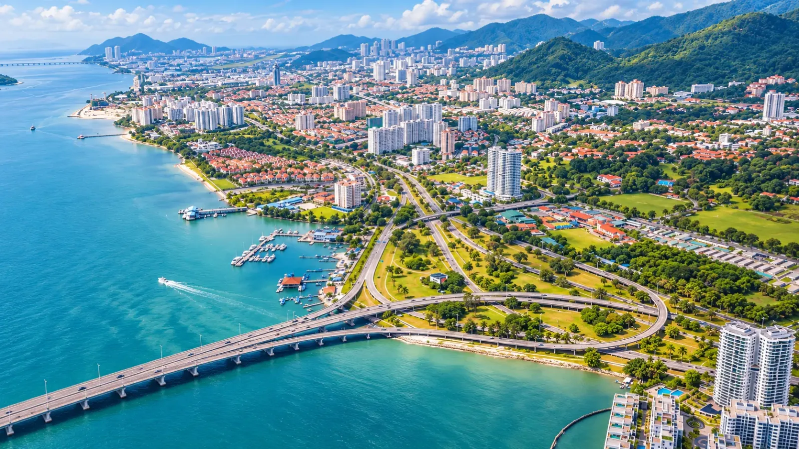 Hình ảnh minh họa cảnh quan du lịch Penang tại Malaysia