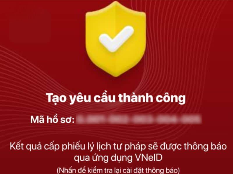 Hướng dẫn xin cấp Phiếu Lý lịch tư pháp ngay trên app VneID đơn giản 2024