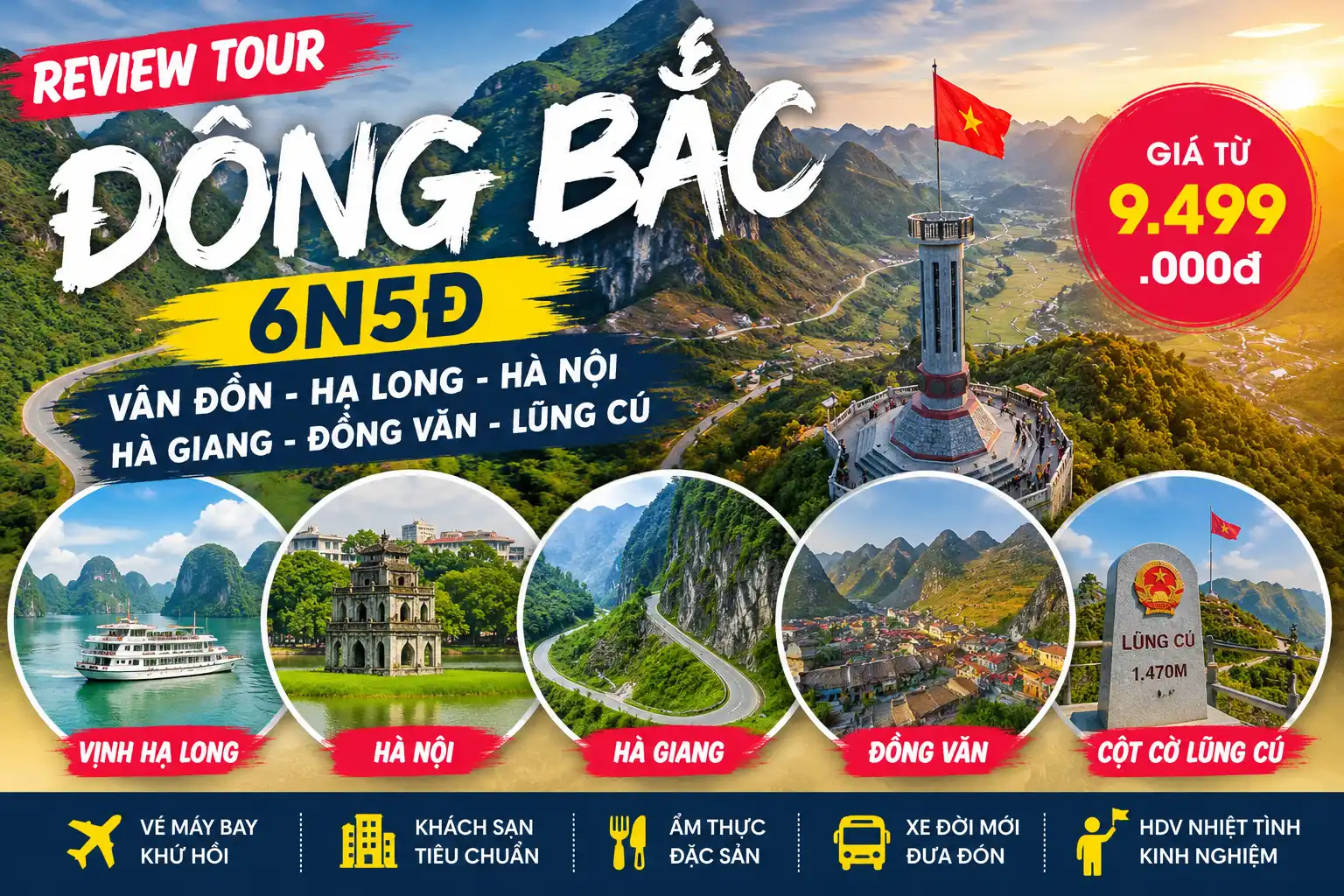 tour đông bắc 6 ngày 5 đêm
