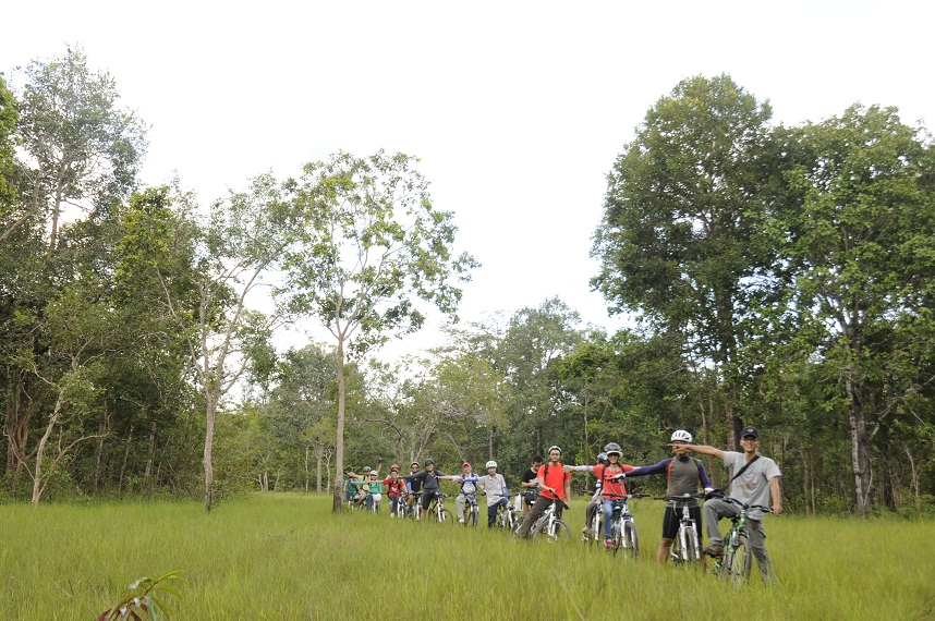 Tour du lịch miền Nam - Tự do khám phá Vườn Quốc gia Lò Gò - Xa Mát bằng xe đạp