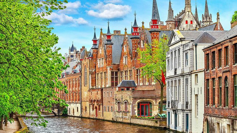 Trung tâm thành phố Bruges được Unesco công nhận là Di sản thế giới từ năm 2000
