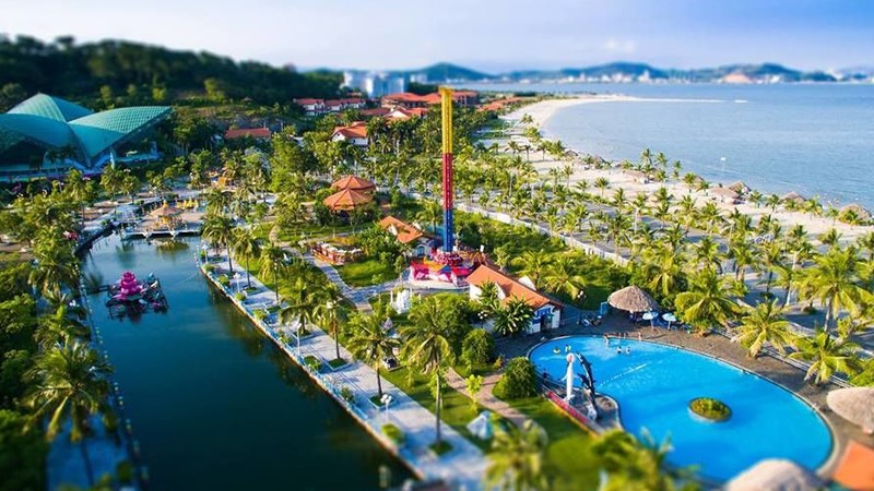Khung cảnh đảo Tuần Châu được du khách yêu thích
