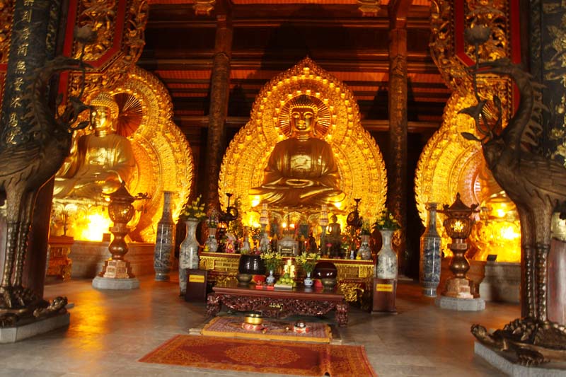 Vẻ đẹp toàn cảnh chùa Bái Đính - Nơi linh thiêng vùng đất Phật Tuong-phat-chua-bai-dinh