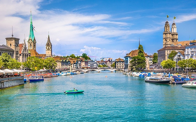 Zurich - Biểu tượng 2000 năm tuổi hấp dẫn cho du khách du lịch Thụy Sĩ