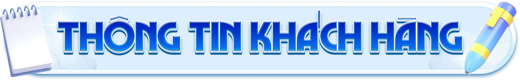 tiêu đề thông tin khách hàng