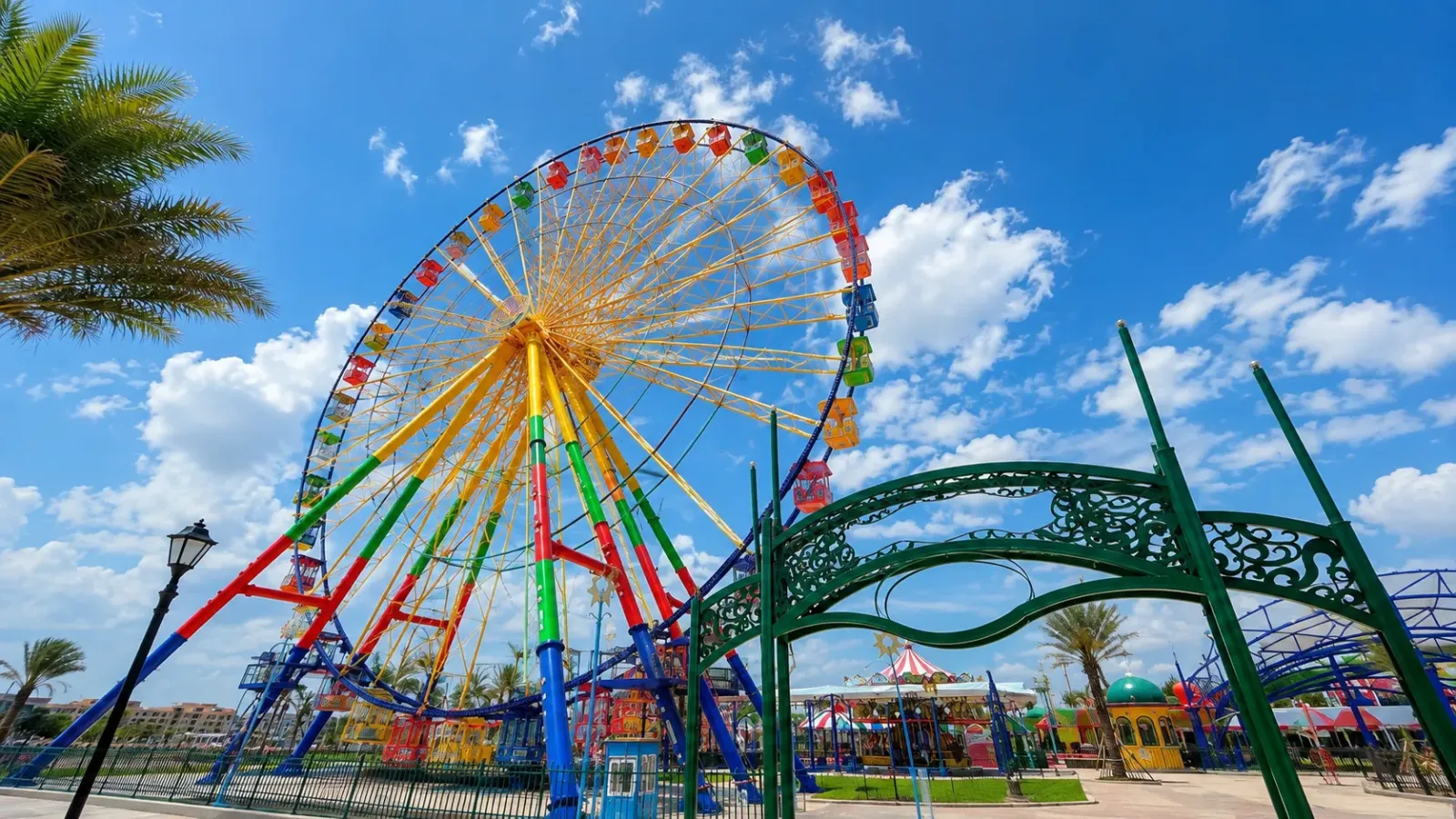 Vòng quay Happy Wheel tại Circus Land NovaWorld Phan Thiết