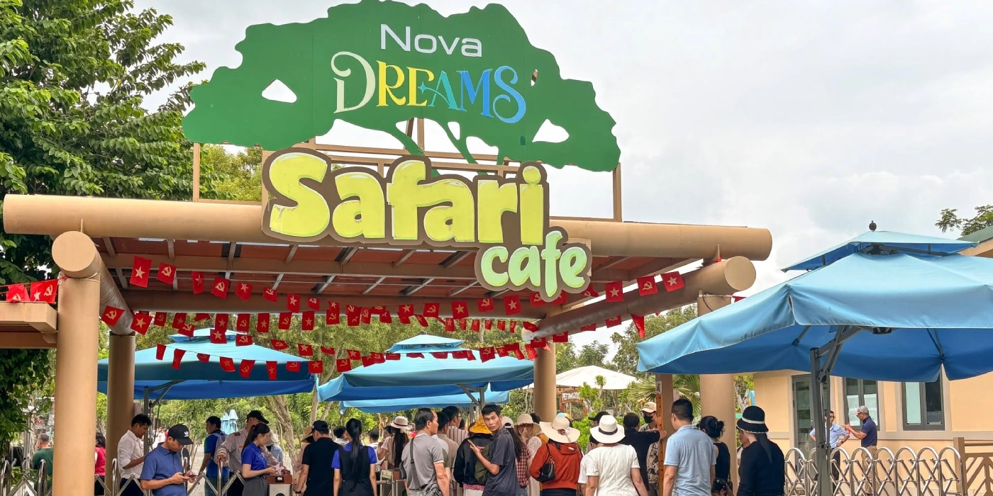 NovaDreams Công Viên Bán Hoang Dã Safari Cafe