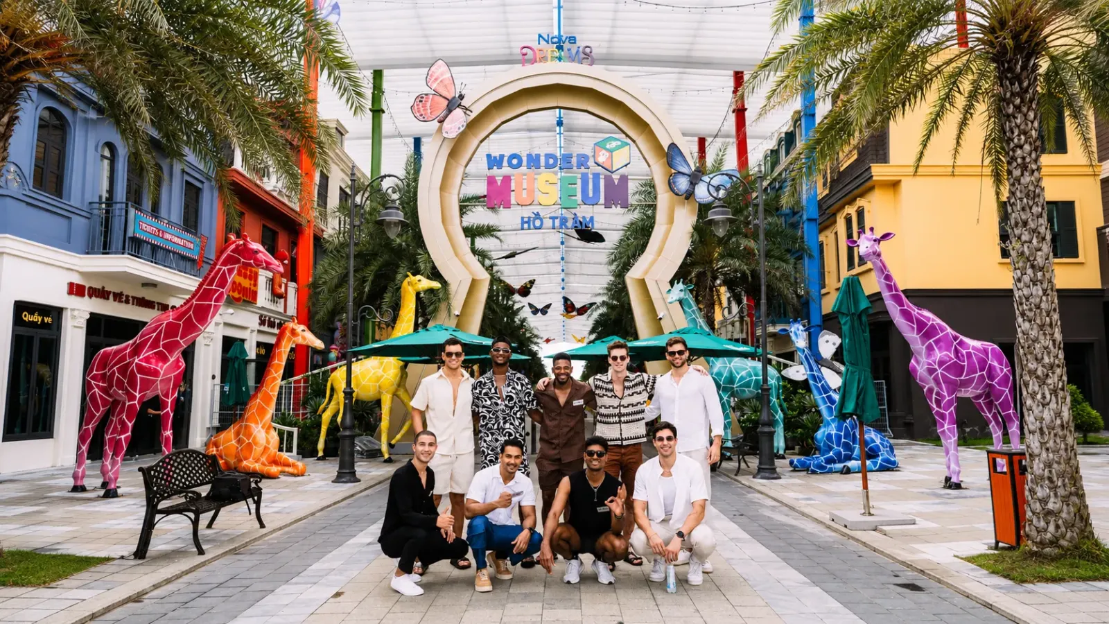 Khu vực lối vào Wonder Museum Hồ Tràm tại NovaWorld Hồ Tràm
