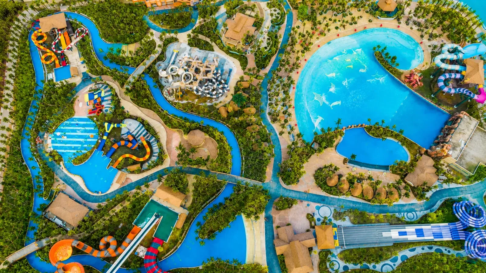 Toàn cảnh công viên nước Sun World Hà Nam tại Sun Urban City