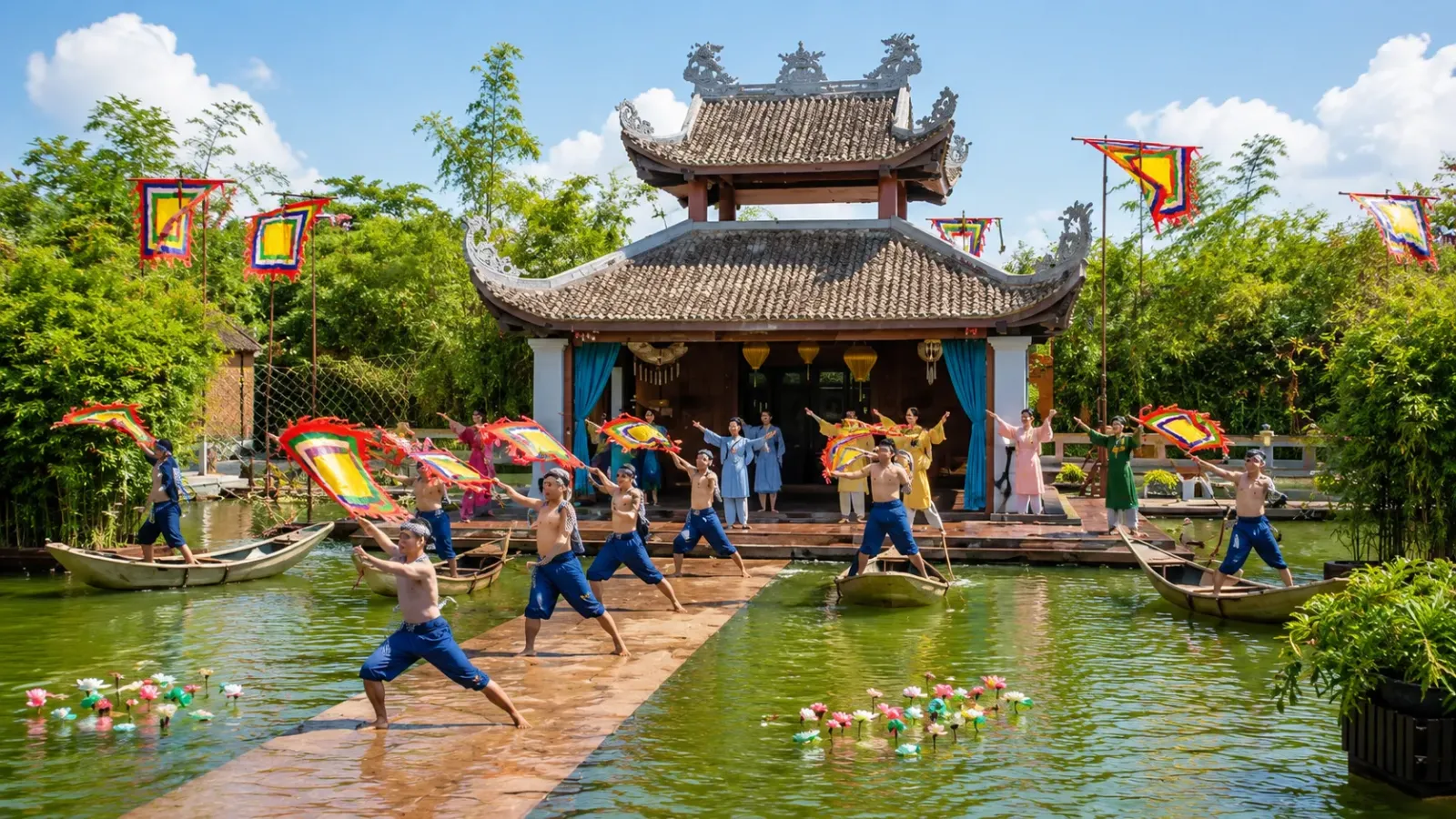 Show biểu diễn tại VinWonders Nam Hội An