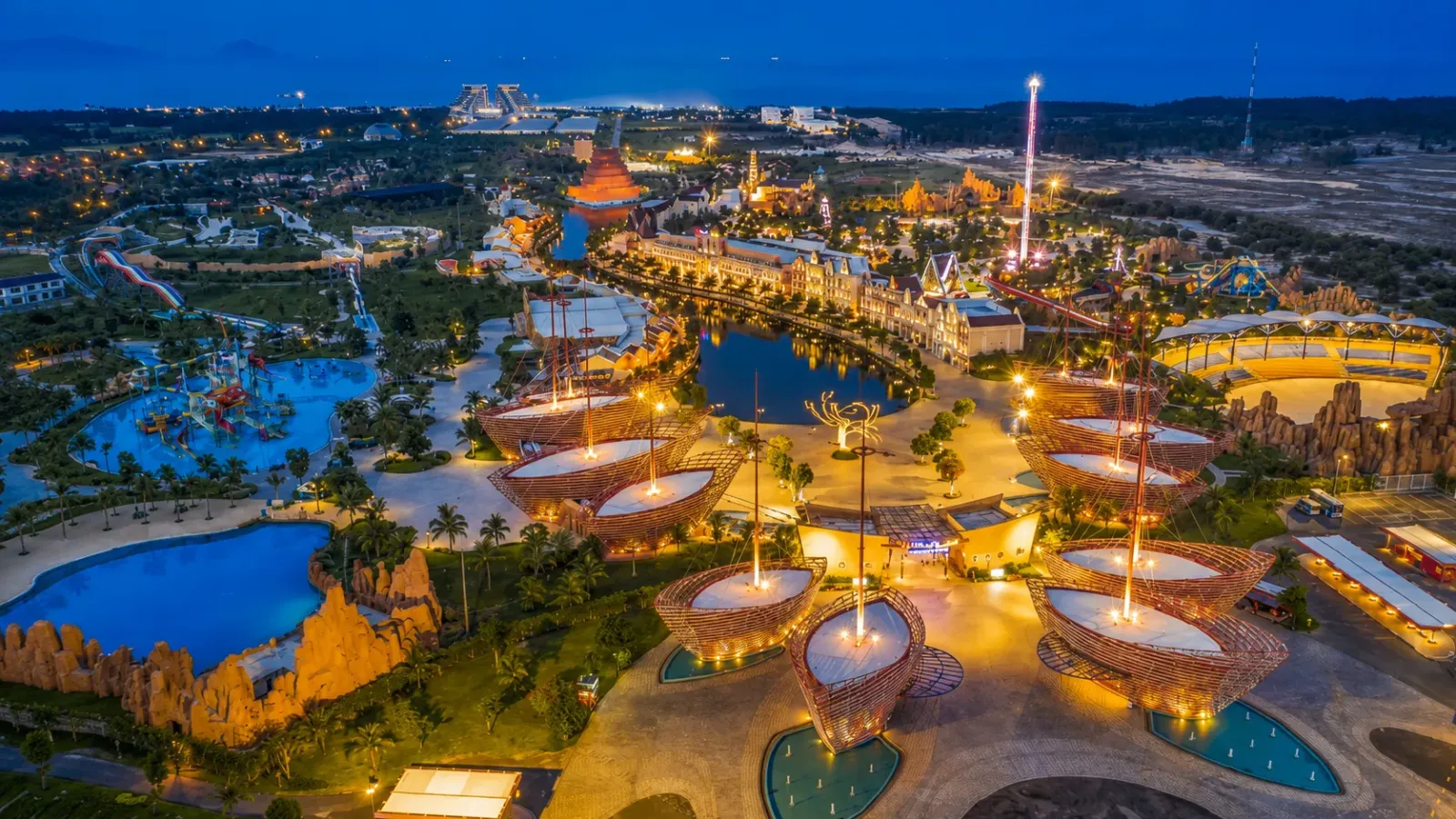 Toàn cảnh khu vui chơi VinWonders Nam Hội An